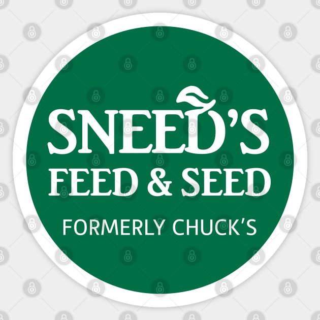 Whole Sneed's Market - clean logo Sticker by CCDesign